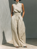 Maria | Set minimalista in cotone e lino