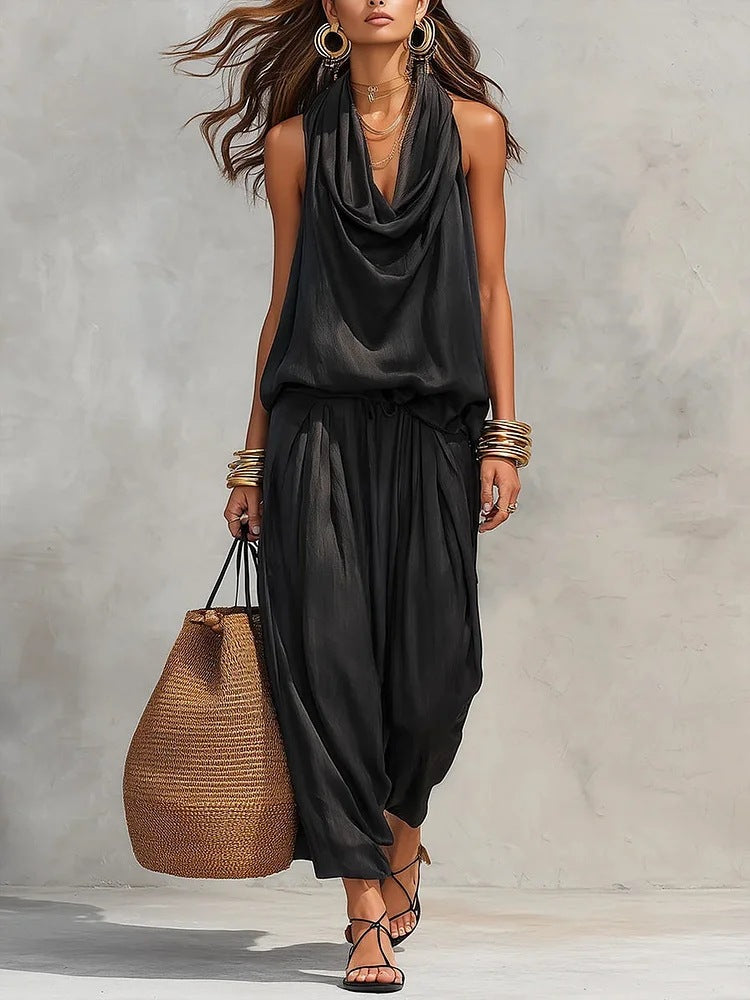 Alina | Set di due pezzi con top e pantaloni