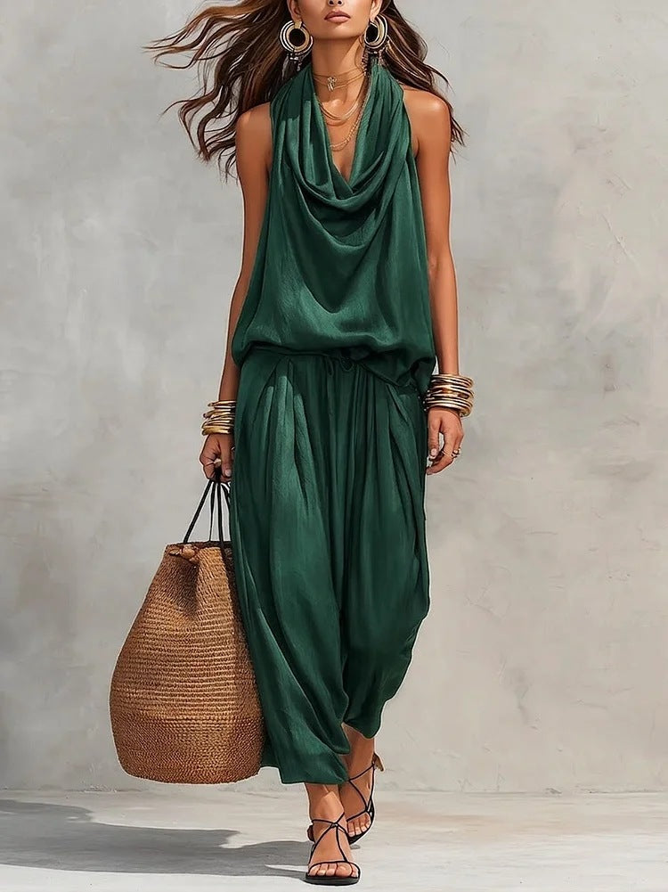 Alina | Set di due pezzi con top e pantaloni