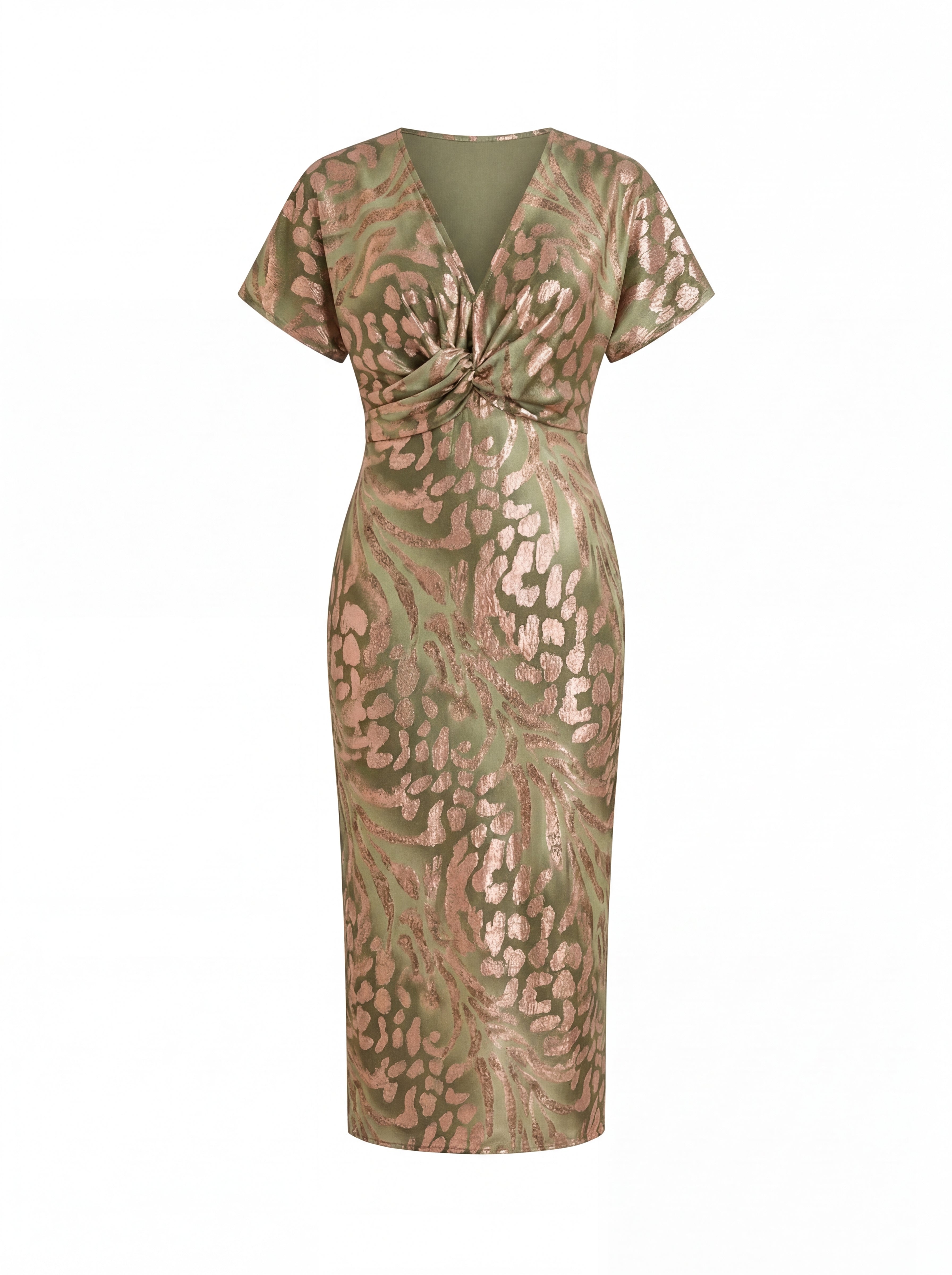 Giulia | Vestito midi elegante e fluido