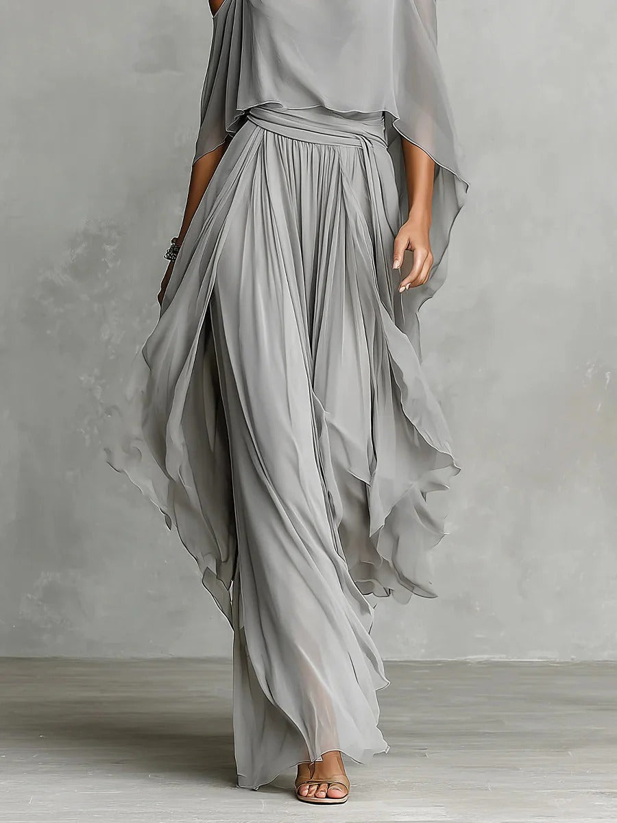 Isabela | Completo fluido con top a spalline e pantaloni leggeri